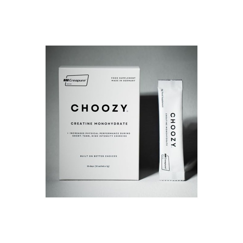 Creapure® The Cleanest Creatine Monohydrate 5g in Compostable Sachets (15