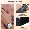 Nouiseuns Magnetic Quick Release 20mm Watch Strap Compatible With Forerunner
