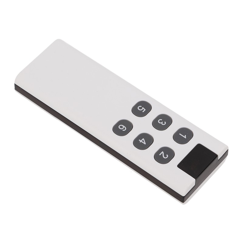 433MHz Remote Control 6 Keys 100 Meters High Sensitivity Fashionable