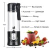 Toycol Portable BlenderMini Personal Size Blenders for Smoothies and ShakesUSB