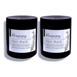 2xRōsēmāry Infused Hāir Māsk For Dry and Damaged Hair | Leaves Hair Soft & Healthy Looking | 480mL Each