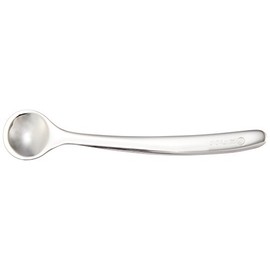 Nonoji Made in Japan Baby Food Spoon, Stainless Steel, Silver CUT-15