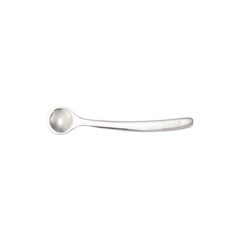 Nonoji Made in Japan Baby Food Spoon, Stainless Steel, Silver