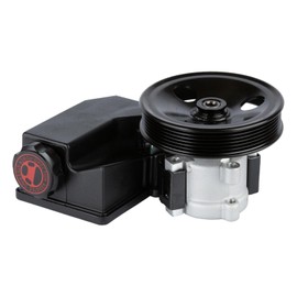 PODAFU 20-62608 Power Steering Pump with Pulley Reservoir Assembly Compatible with Jeep-Grand Cherokee WJ 2001-2004, Viper ZB 2003-2006, For Ram 1500 2004-2006 Replace 20-62608, 96-62608, 99172