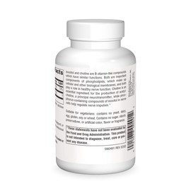 Source Naturals Inositol & Choline 800 mg Supports Healthy Nerve Function - 50 Tablets