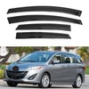 IG Window Visor for Mazda 5 2005-2018, Rain Guard Tape-On