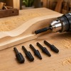 5-Piece Wood Carving Drill Bit Set for DIY Projects –
