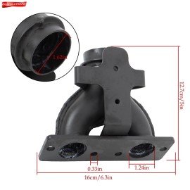 labwork-parts For Polaris Exhaust Manifold Ranger Crew XP 800 1262138-489 ATV 2010-14