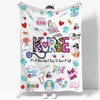 Nurse Gifts for Women Cozy Soft Funny Nurse Throw Blanket