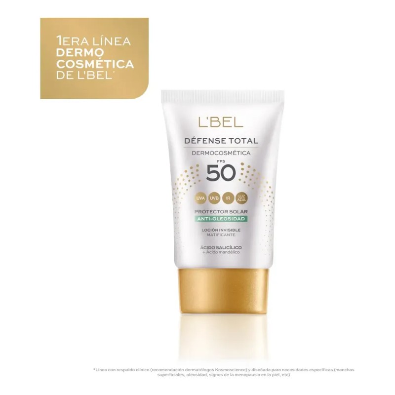 Protector Solar Defense Total Anti-oleosidad L'bel