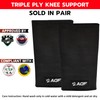 AQF Gym Knee Sleeves Weight Lifting – Single, Double &