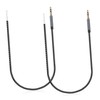 LABRIMP 2 Pcs Audio Cables Stereo to Bare Wire Compatible