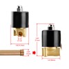 Heschen Brass Electric Solenoid Valve 1/8 Inch DC 24V Direct