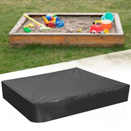 Sandpit Cover, Waterproof Sandpit Cover 150 x 150 cm, Sandpit Tarpaulin with Cover, Sandpit Cover Tarpaulin Waterproof, Toy Sandpit Cover for Pool Patio