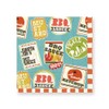 Design Design Saucy Cocktail Napkins, Multicolor