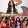 Realloves Body Wave Human Hair Bundles with 4x4 HD Lace