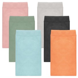 LHOEST Glasses Case Soft Leather Glasses Case Soft Sunglasses Case Leather Glasses Bag Green Pink Blue Black Glasses Bag Waterproof Portable Glasses Case Leather Men Women Glasses Case, Smooth leather