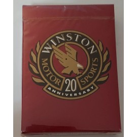 US Playing Card Co Nascar Winston Cup Motorsports 20th Anniversary Playing Cards Vintage 1991 New