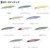 DAIWA Chivas Minnow Shoreline Shiner Z Vertis R125S Chartback Pearl
