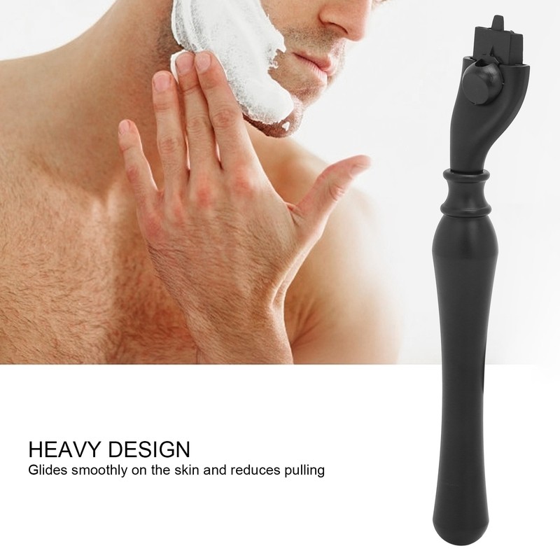 Manual Razor Shaver Handle Easy Grasping Hair Beard Shaving Blade