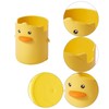 Pen Holder Cute Little Yellow Duck Pencil Holder Multifunction Pen