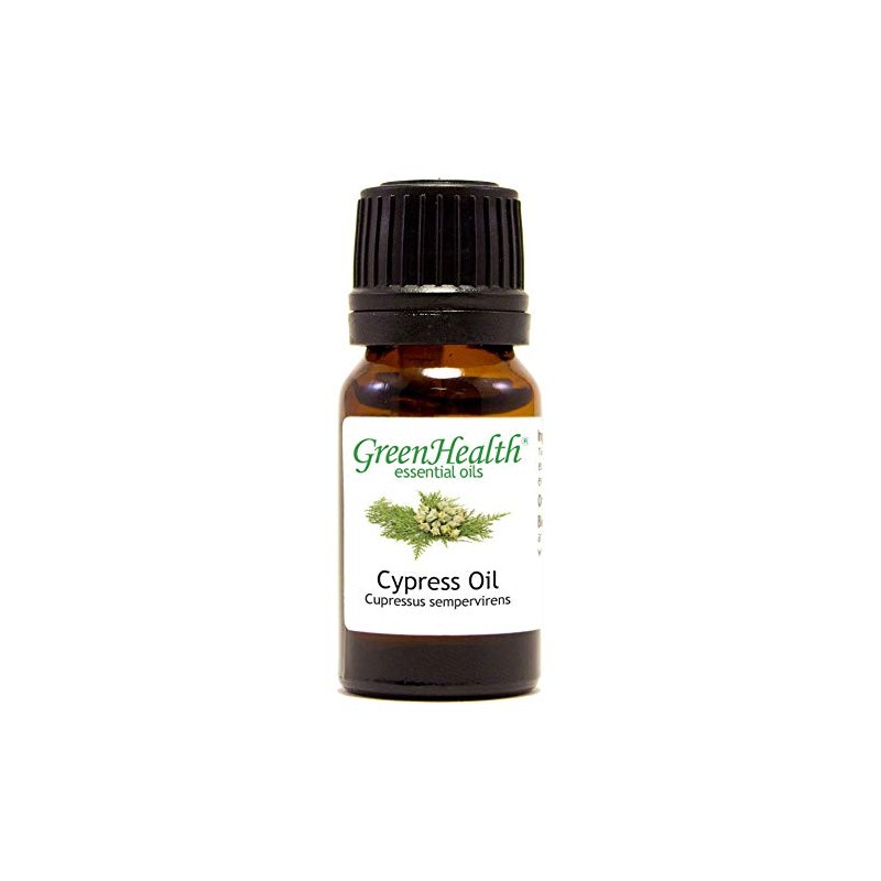100% Pure Essential Oil- 10ml (30 Oils) by Greenals (Cypress)