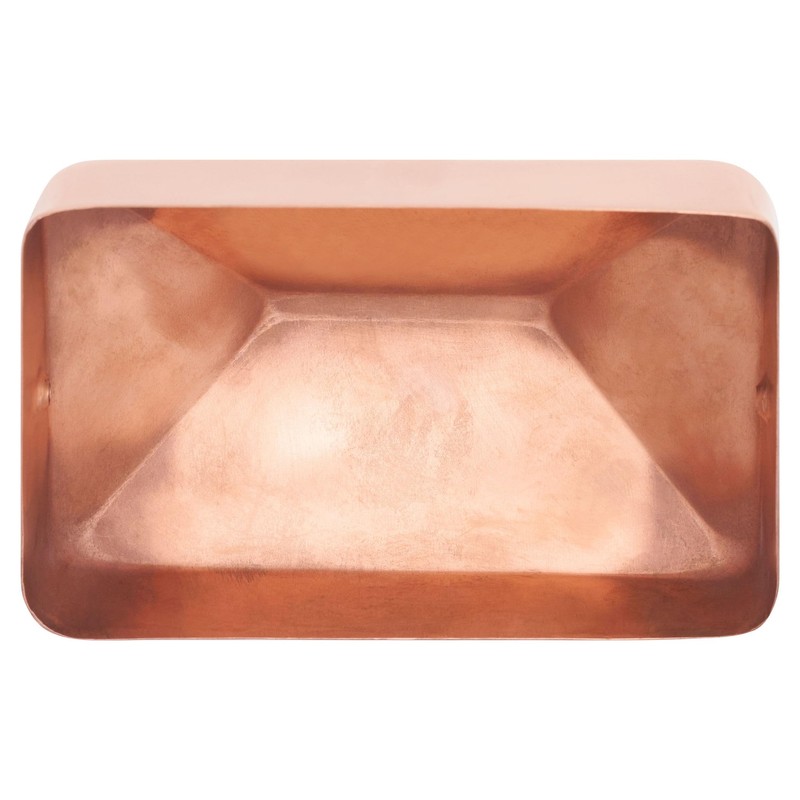4x6 Copper Pyramid Post Caps (3-Pack) - Extended Lip -