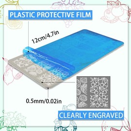 PH PandaHall 3 x Magic Moon Sun Nail Art Stamp Plate, 78 Patterns Nail Art Stencils Snake Mushroom Flower Nail Stamp Plate Nail Picture Plate Made of Stainless Steel for DIY Printing Manicure Salon