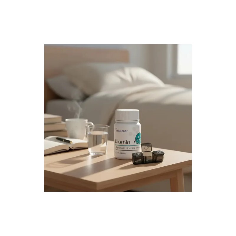 Diamin | Suplemento | Incluye Pastillero | 30 Caps (3pza)