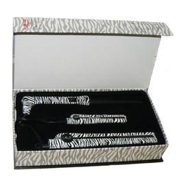 Straightening Flat Iron Full Set with Mini Straightener Limited Edition - Zebra