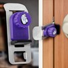 Automatic Slide Lock for Hinged Doors Internal Door Lock