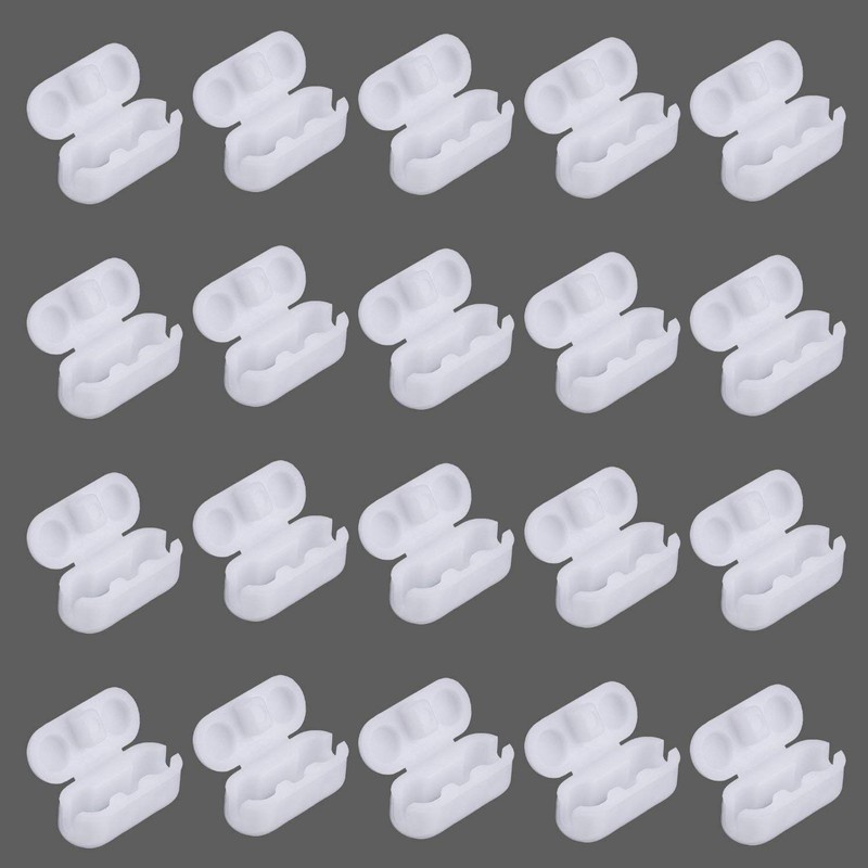APUXON 20 Pack Replacement Vertical Roman Roller Blind Ball Chain