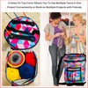 KNITTING & CROCHET BAG with ACCESSORIES - Water Resistant &