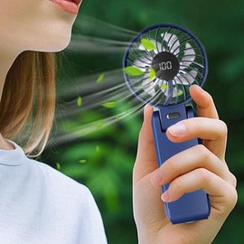 Portable Handheld Fan - Portable Small Hand Fan,Outdoor Ventilador, Powerful Winds Cool Accessories, Personal Cooling Devices for Home Makeup