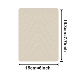 Tattoo Practice Skins 5 Sheets Microblading Eyebrow Practice Skins No Ink Fake Skin 8X6 Inch for Tattoo Artists and Beginners