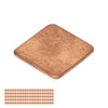 100pcs Copper Pad Shim Thermal Conductivity Burr Free Copper Shim