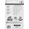 The Hillman Group 847212 1-Inch Die-Cut Letters/Numbers Kit, Black