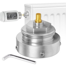 Adapter 9700-24.700 for Danfoss RAVL valves - suitable for Heimeier thermostatic heads M30 x 1.5 - incl. kör4u hex key
