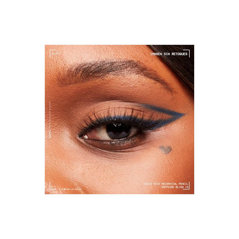 NYX Professional Makeup, Vivid Rich Mechanical Liner, Delineador de Ojos,