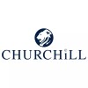 CHURCHILL Blue Willow Salad Plate 8 inch White Blue Earthenware