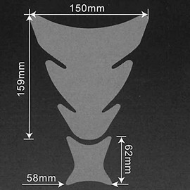 KEITI (katie) Tank Pad Flag UV Clear Coating 17.5x22.0 cm KT006