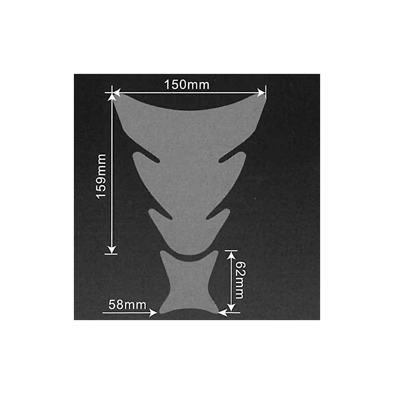 KEITI (katie) Tank Pad Flag UV Clear Coating 17.5x22.0 cm