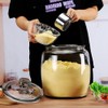 Daitouge 2.5 Gallon Glass Jars with Lids, Wide Opening Large
