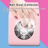 40W Nail Dust Collector Nail Art Suction Machine Vacuum Cleaner