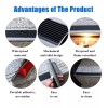 Socein *Socein Vinyl Stair Nosing Stair Edging Self Adhesive Stair
