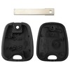 INBOLM Button Key Fob Cover Replacement,Compatible with Toyota Aygo Peugeot