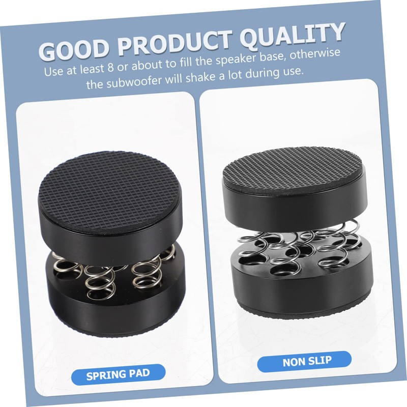 DOITOOL 4pcs Shockproof Speaker Pads Feet for Home Speakers HiFi