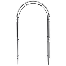 Arcadia Garden Products AR01 Aspen Arbor, Black