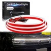 GZRUICA Car Hood Light Strip 59 Inches White Exterior Car