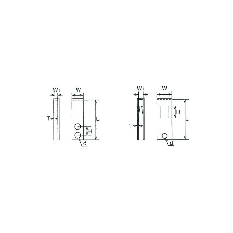 TRUSCO TGCK-B Stainless Steel Grating Clip, GCK Type, 2.8 x